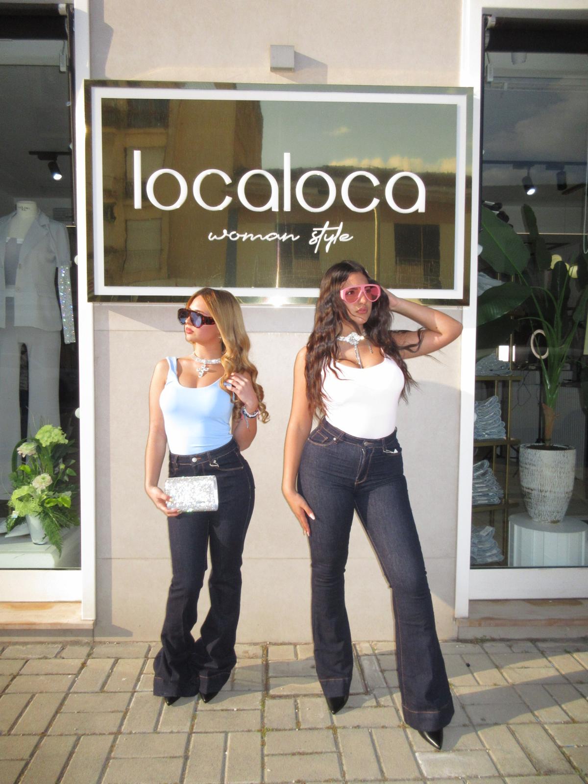 Body canotta azzurro