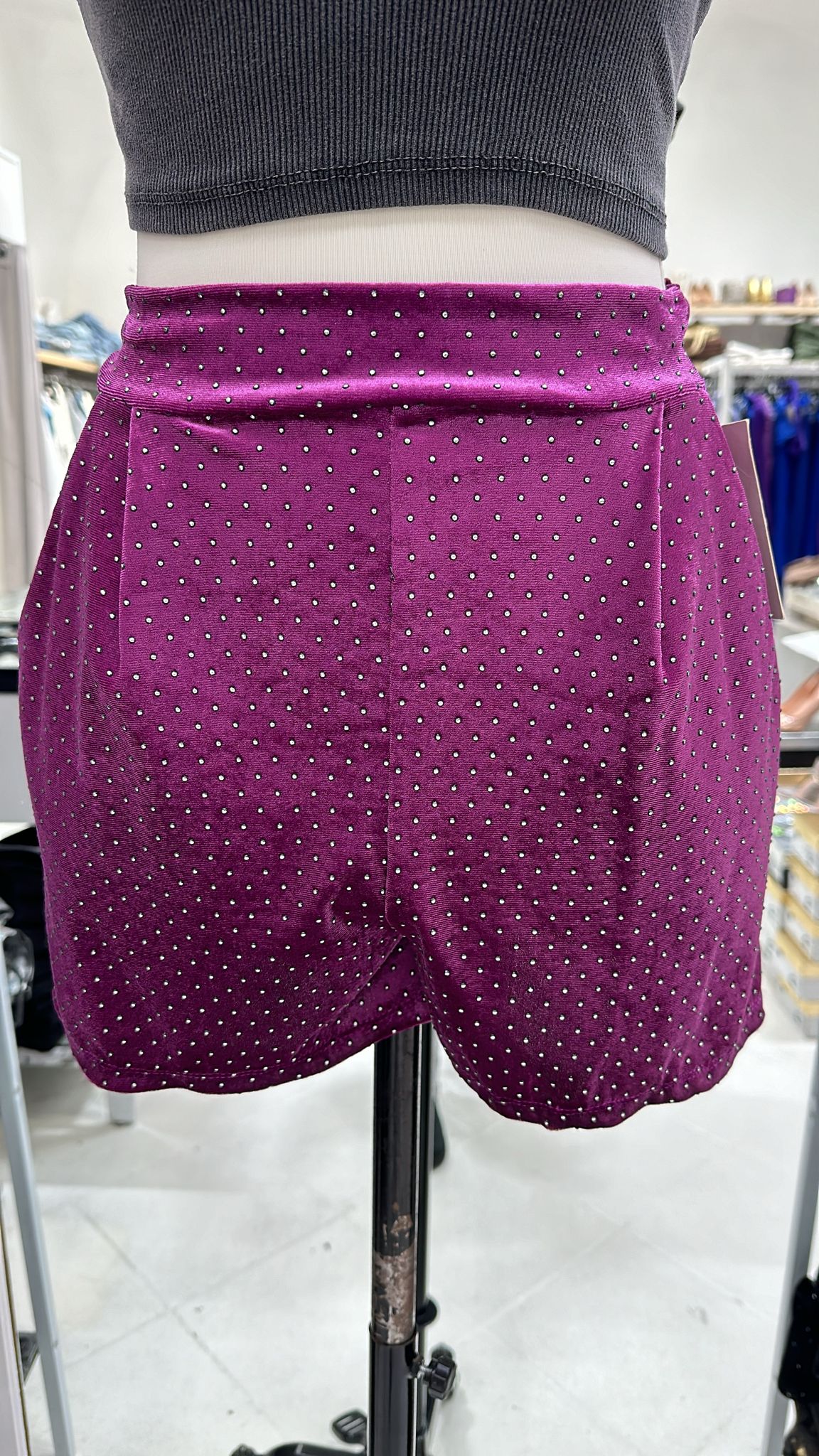 Pantaloncino brillantini