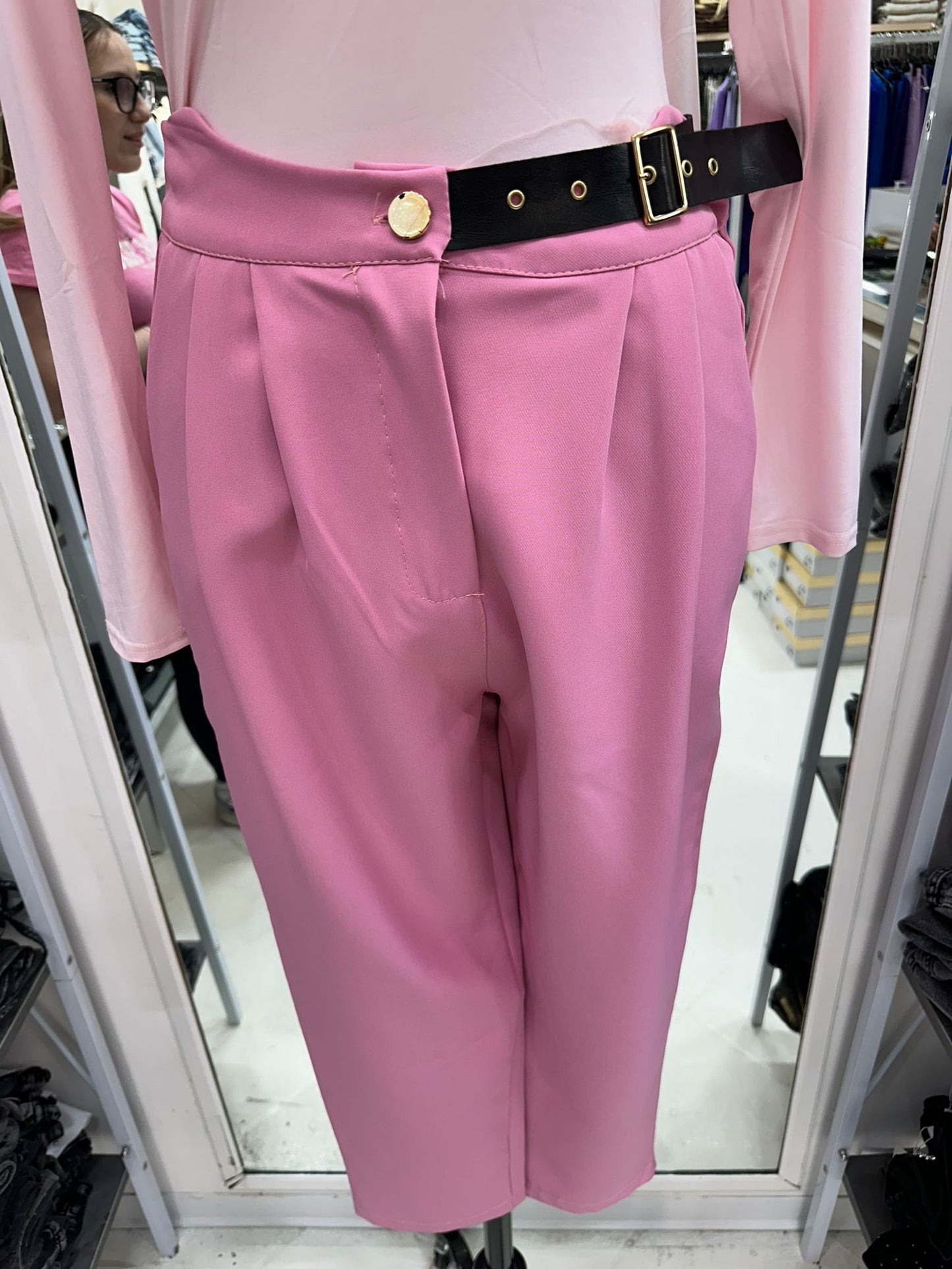 Pantalone rosa