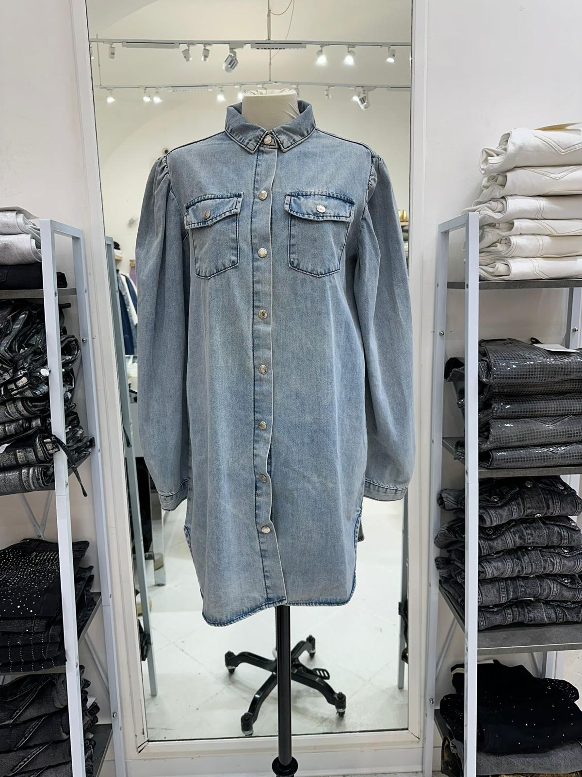 Camicione jeans