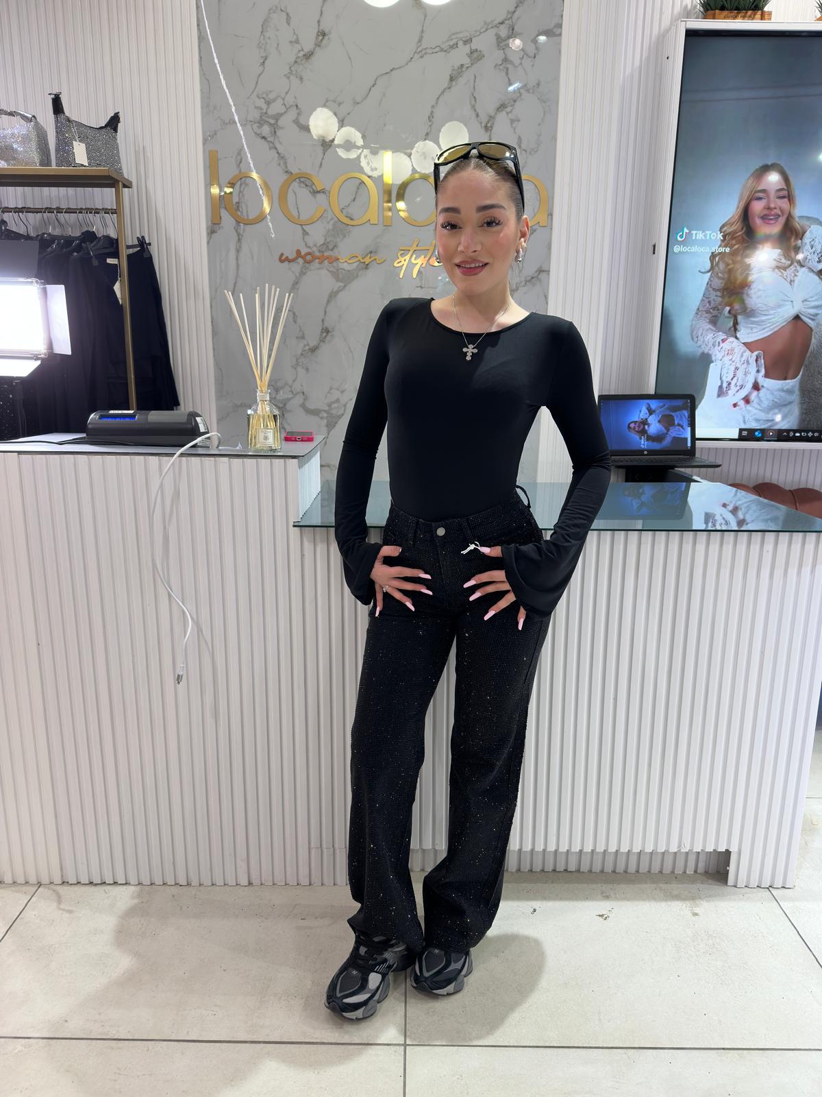 Body scollo schiena nero