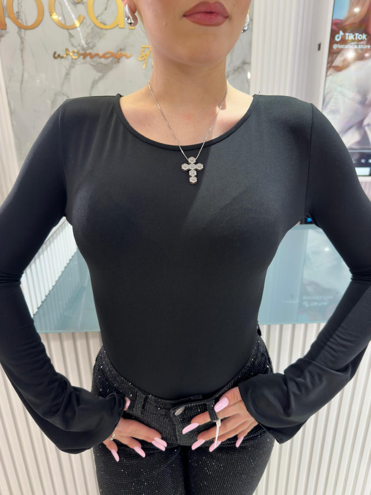 Body scollo schiena nero