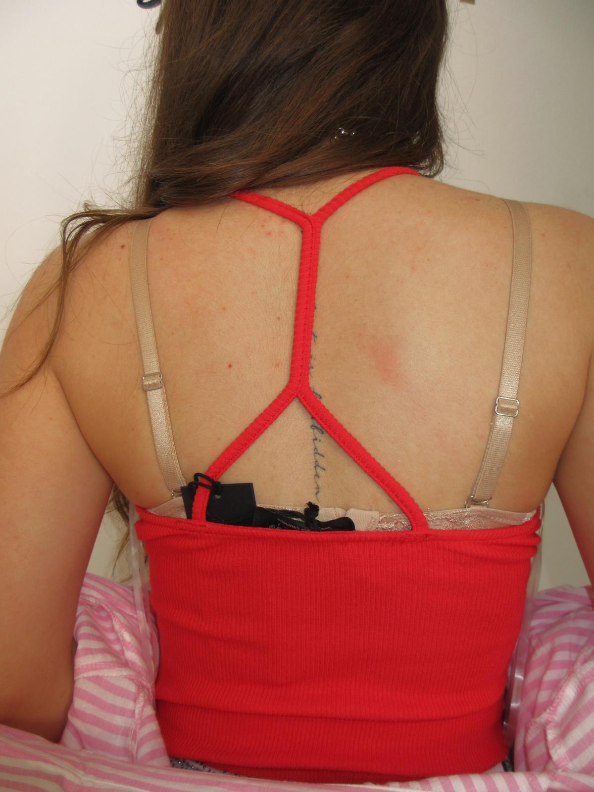 Body costine rosso