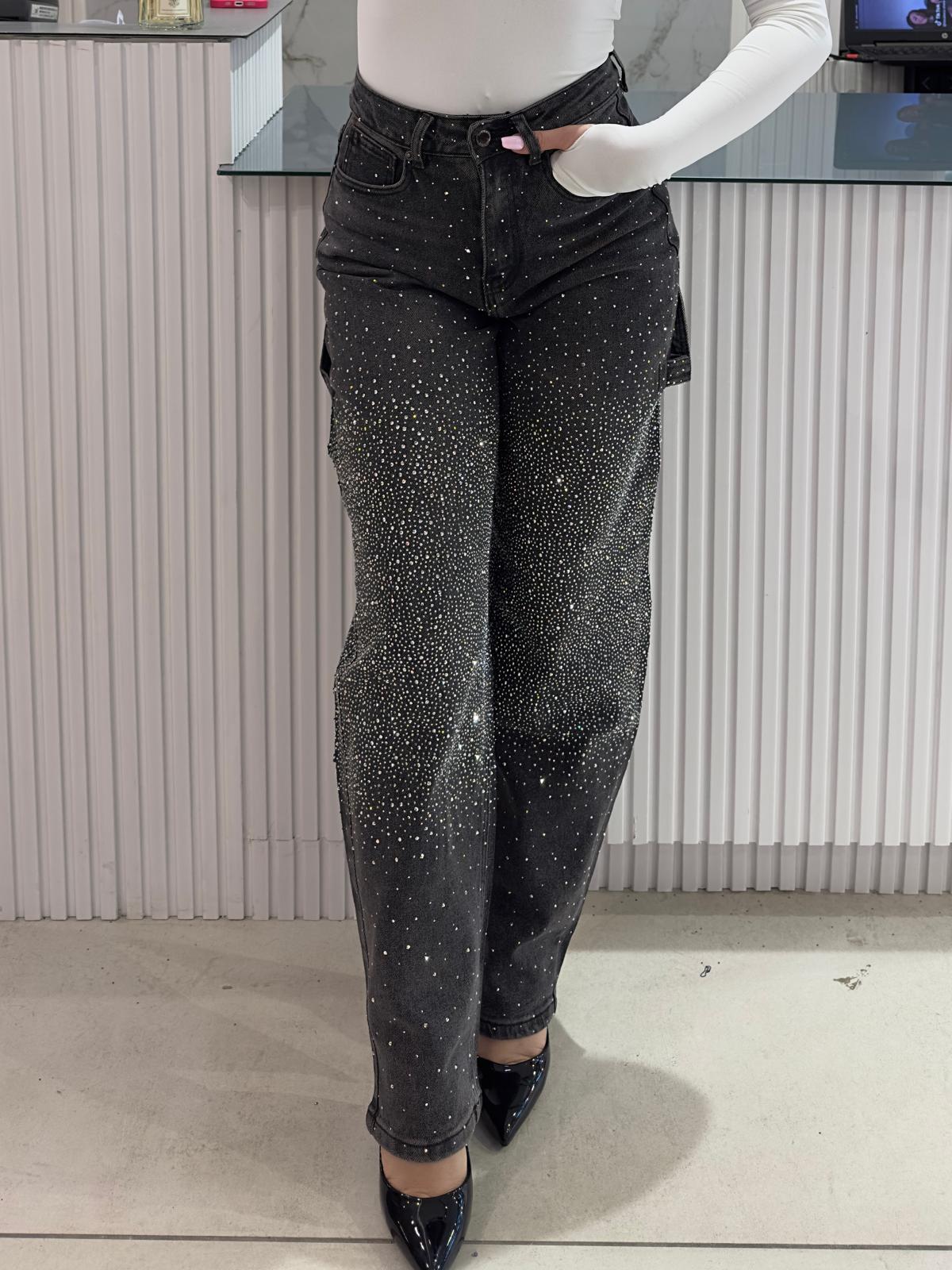 Jeans carpenter shine grigio