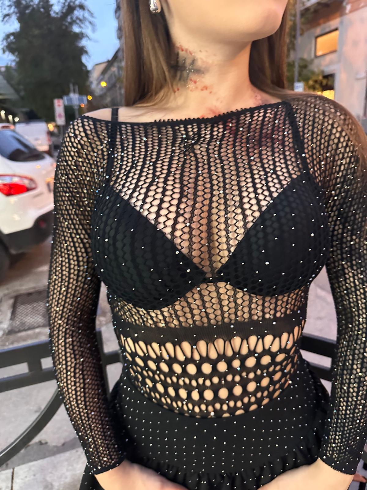 Body rete brillantini