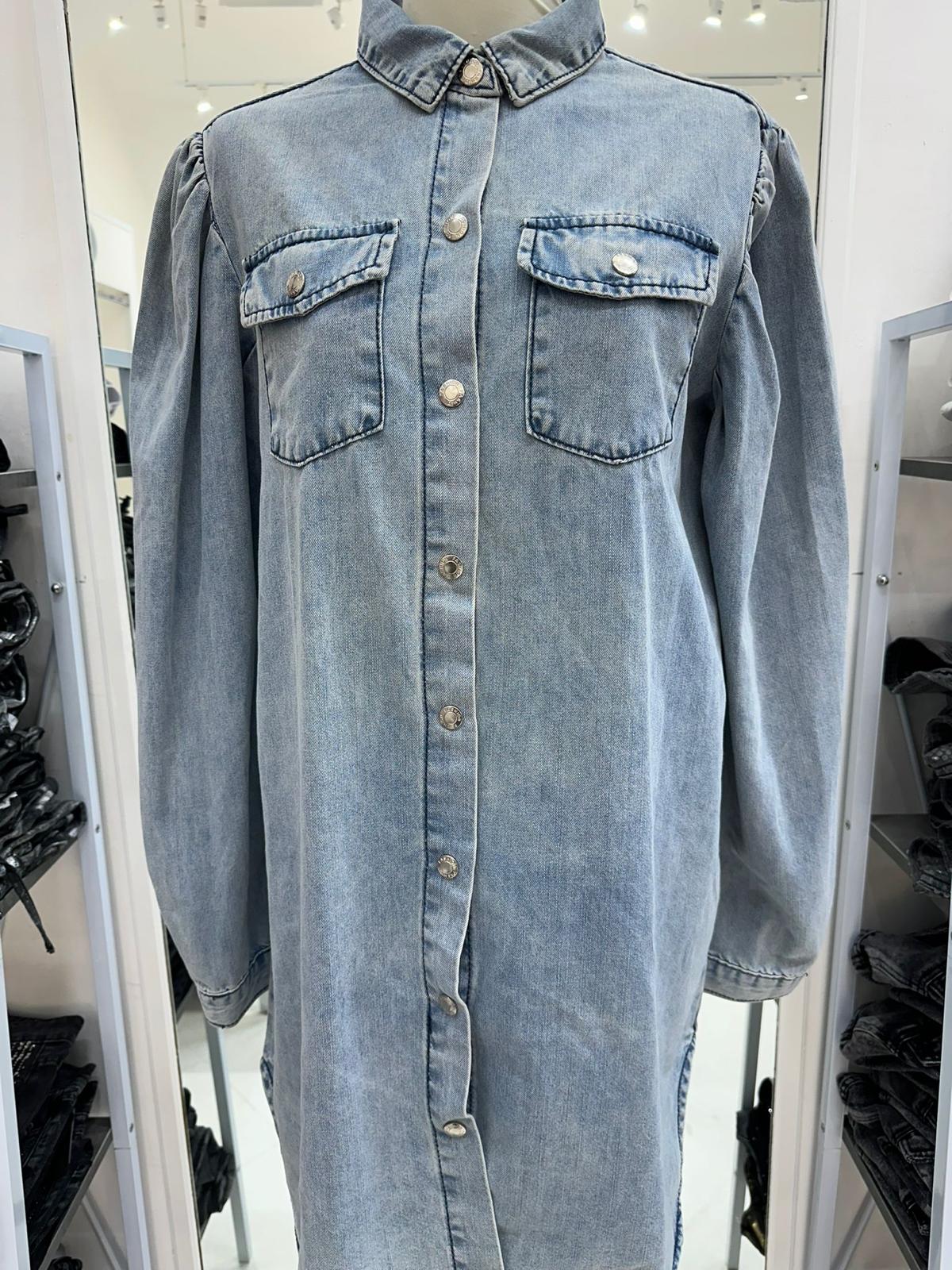 Camicione jeans