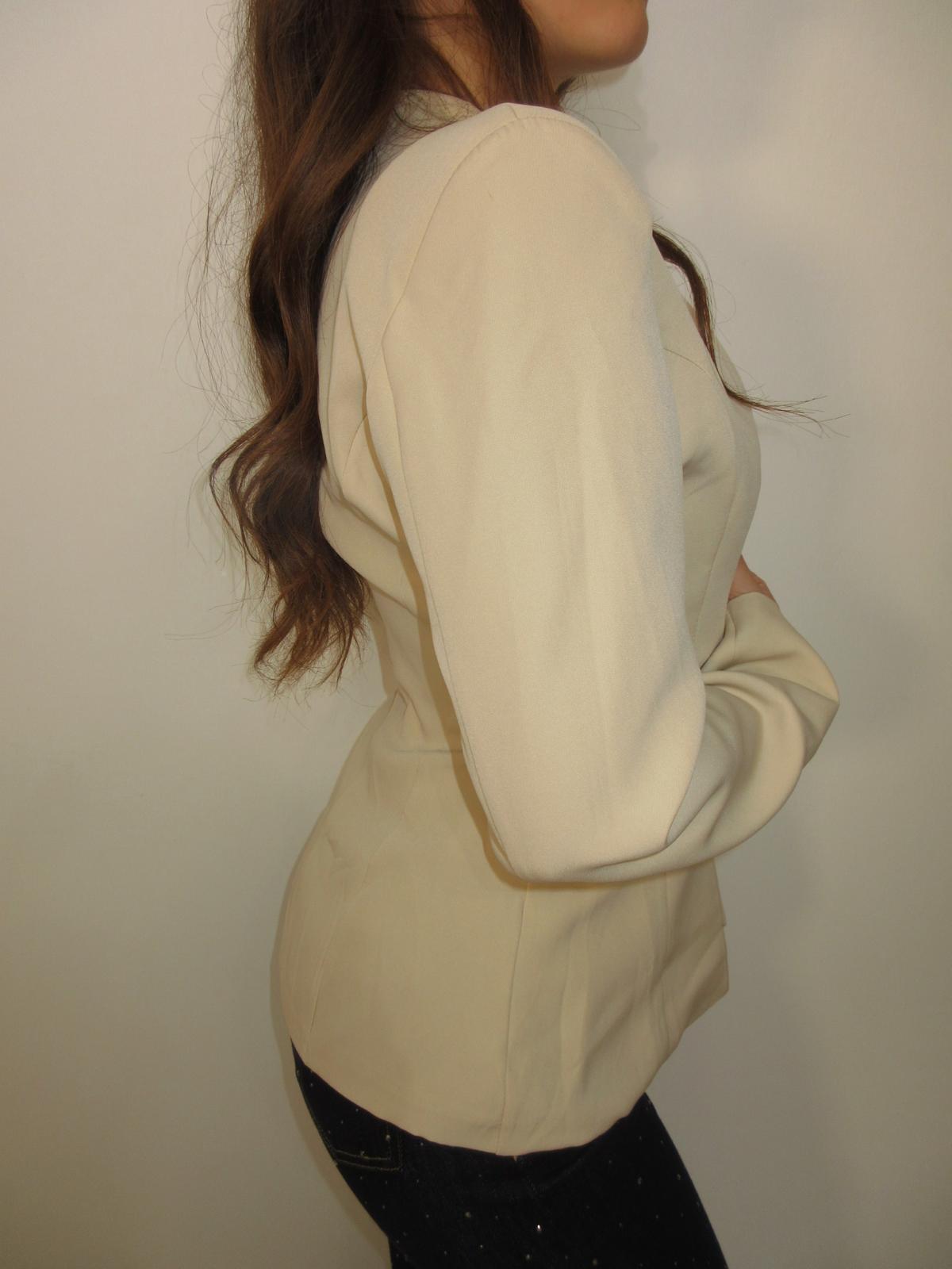 Giacca easy beige