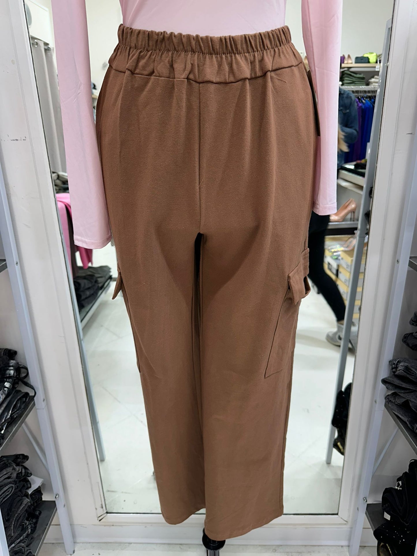 Pantalone caramello