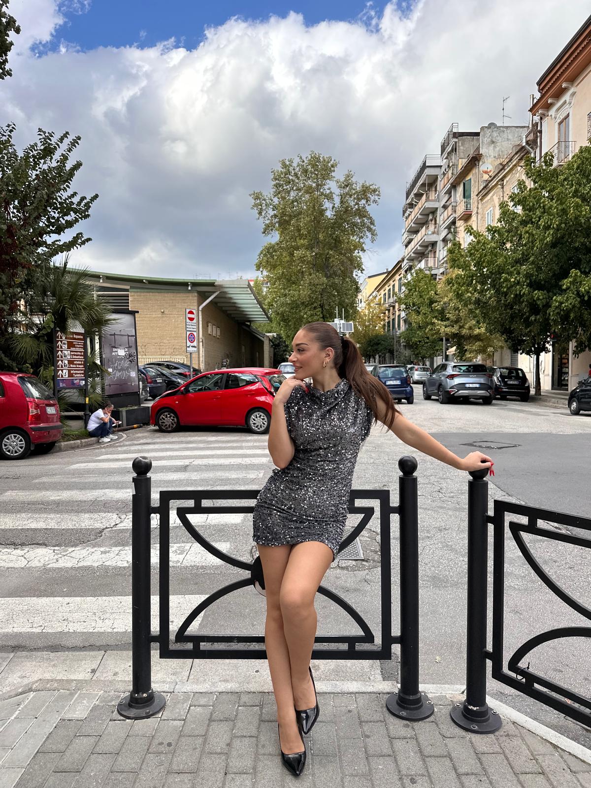 Abito Dea grigio