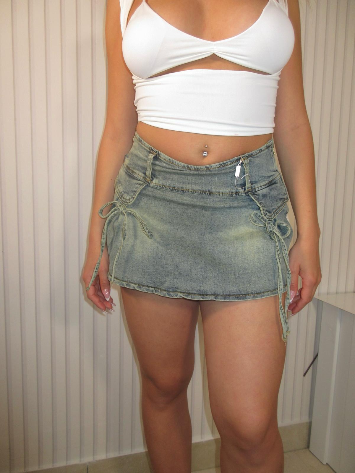Gonnellina denim vintage
