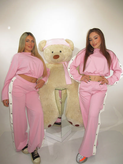 Felpa mood adidas rosa