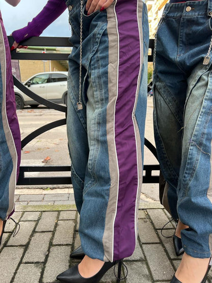 Jeans purple