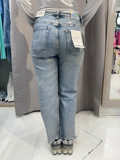 Jeans lav.argento