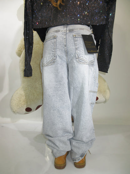 Jeans grigio wide carpenter 3396