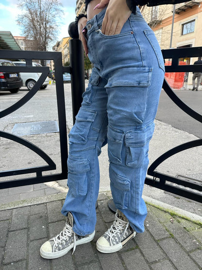 Cargo denim