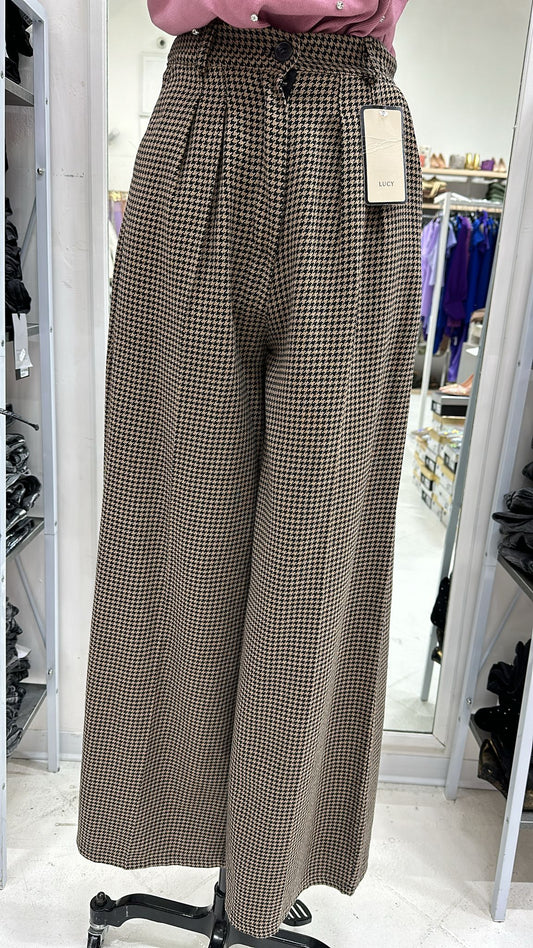 Pantalone quadretti L