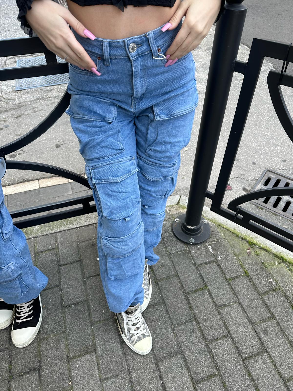 Cargo denim