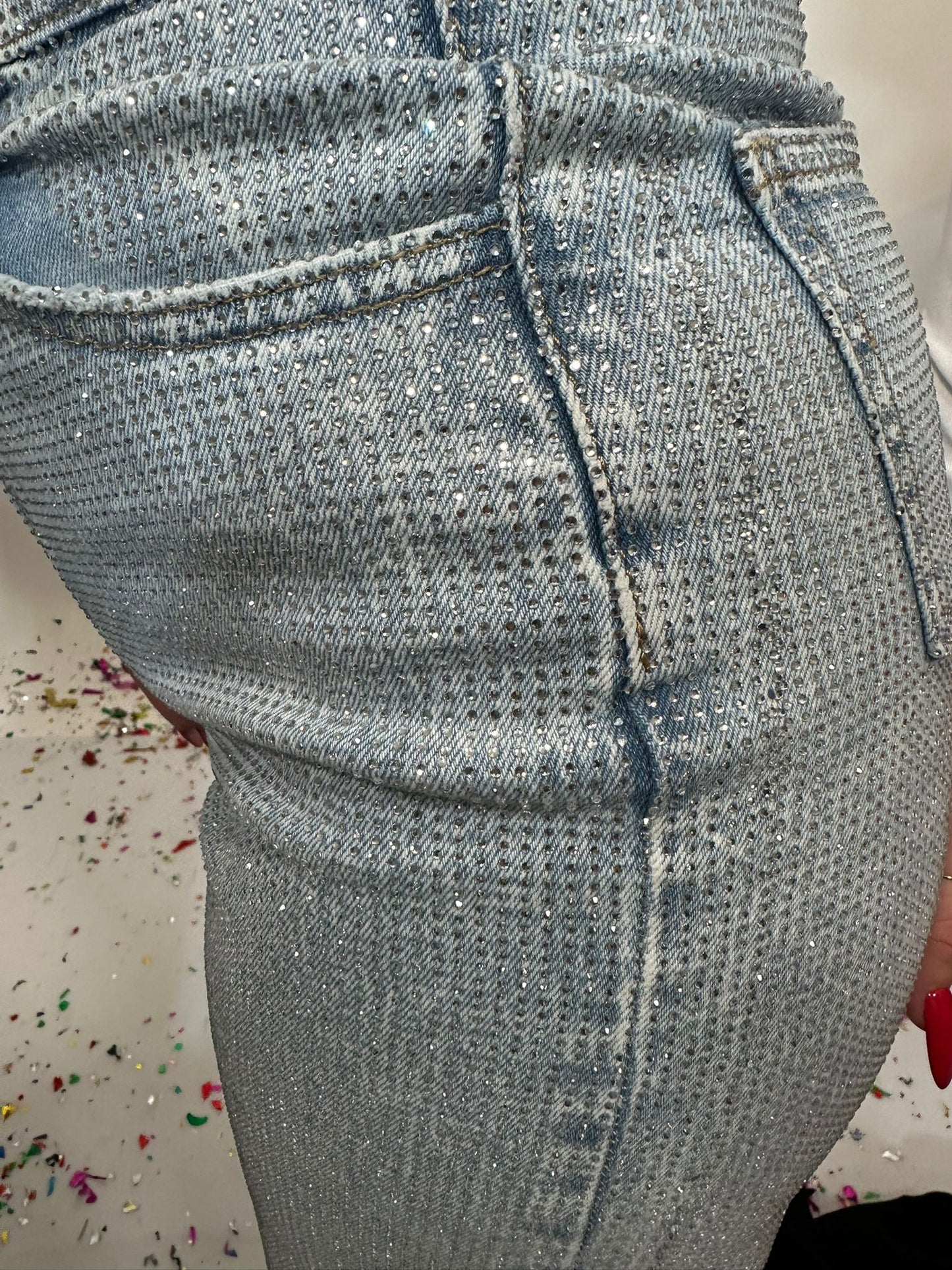 Jeans sky glitter