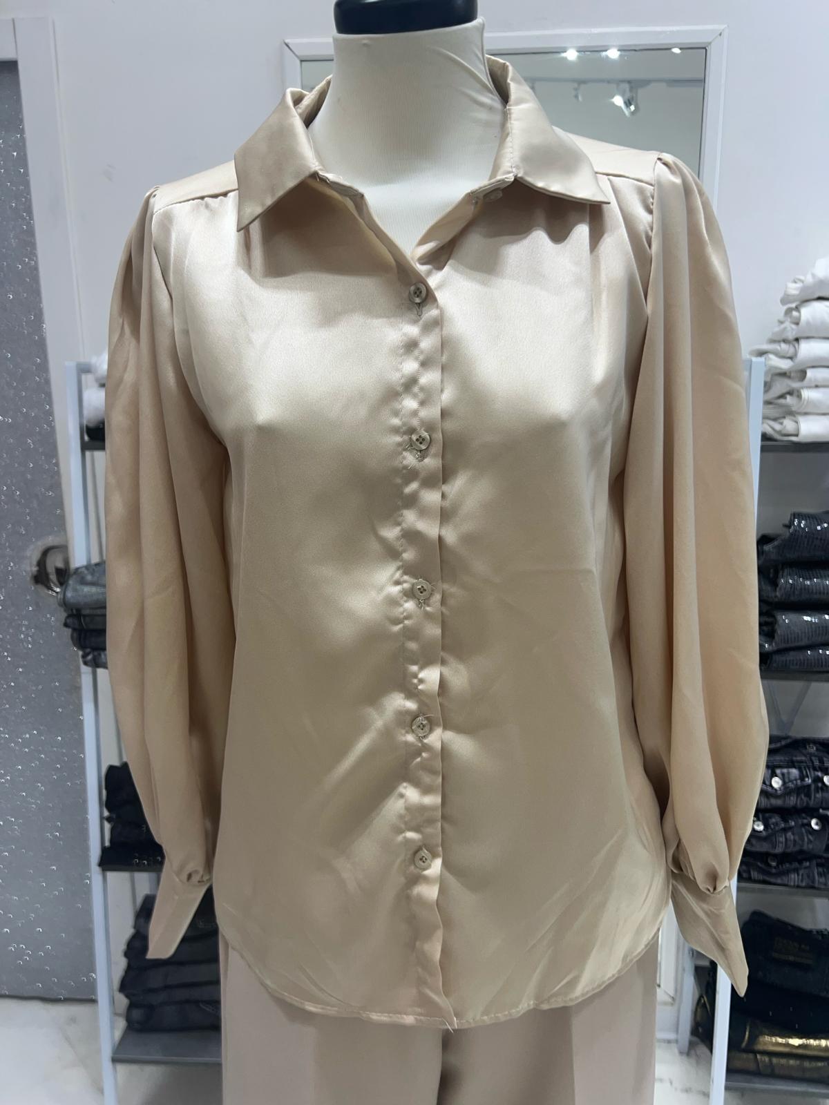 Camicia beige