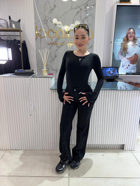 Body scollo schiena nero
