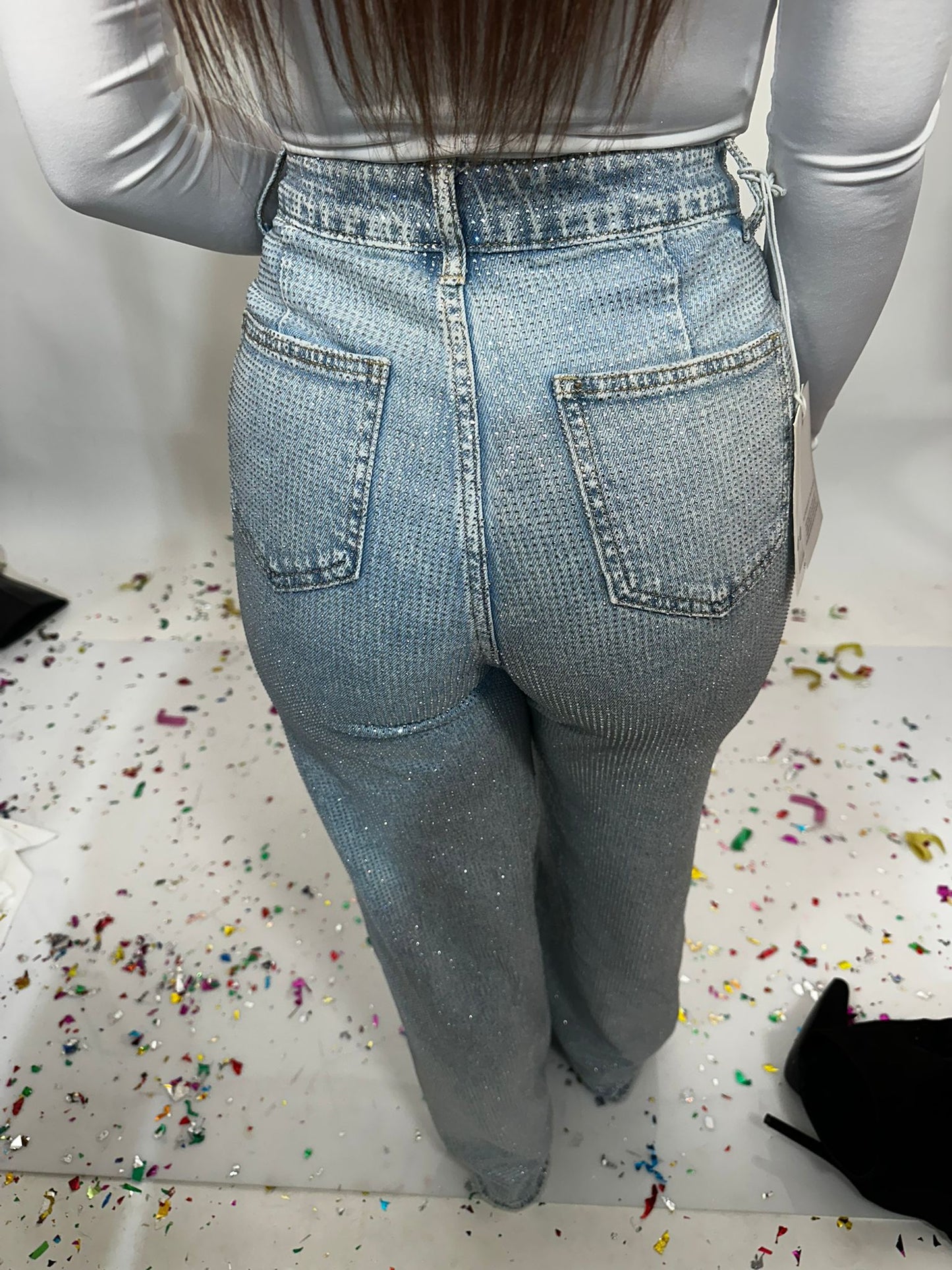 Jeans sky glitter