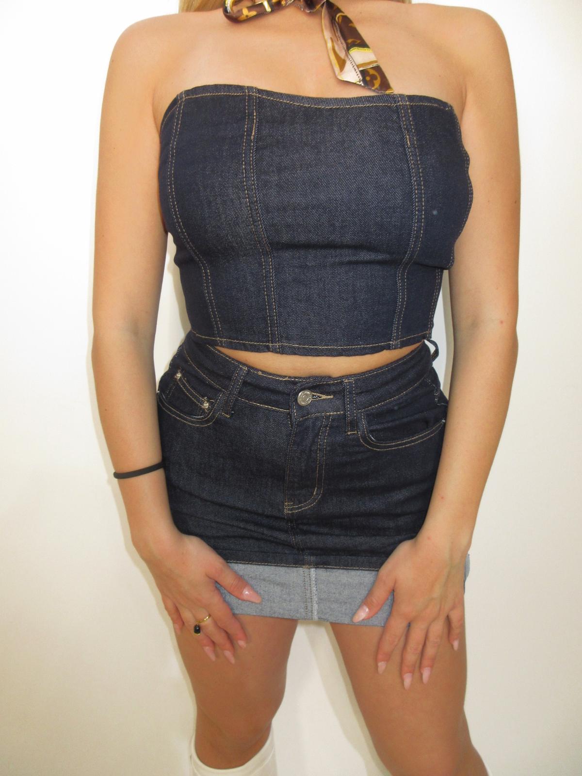 Coordinato denim dark