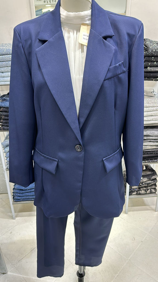 Tailleur blu