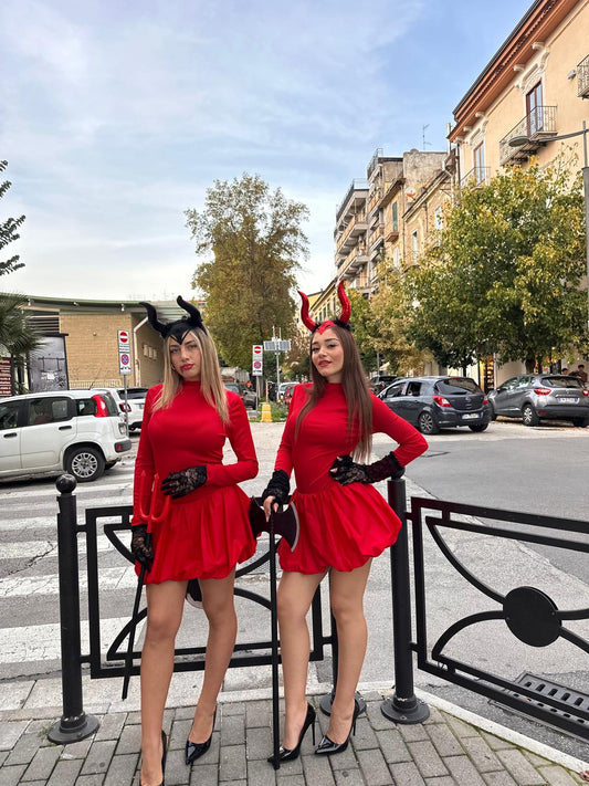 Abito Aisha rosso