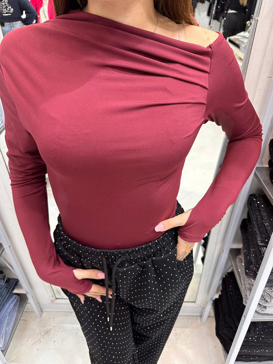 Maglia kim bordeaux